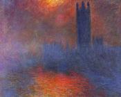 Houses of Parliament, Effect of Sunlight in the Fog